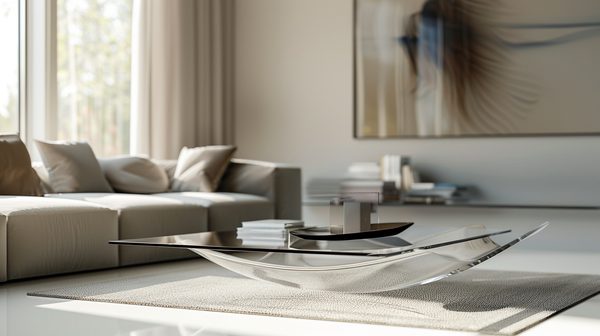 Table basse : pourquoi choisir un modèle avec un plateau en verre sur mesure ?