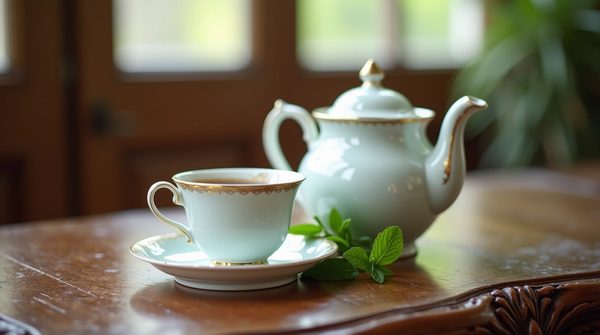 Théières en porcelaine anglaise : élégance et tradition dans l'art du thé